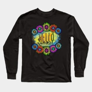 Hello Summer Long Sleeve T-Shirt